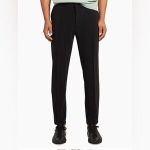 NEW Theory (W-38 X 30) Curtis Men’s Black Stretch Wool Dress Pants